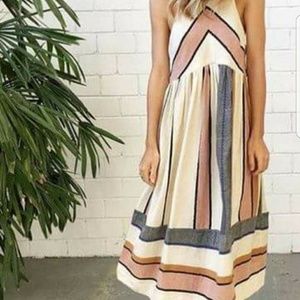 Sleeveless midi dress